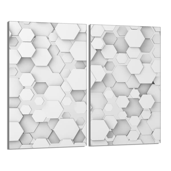 Lasinen suojalevy liedelle 2x30x52 kuvio