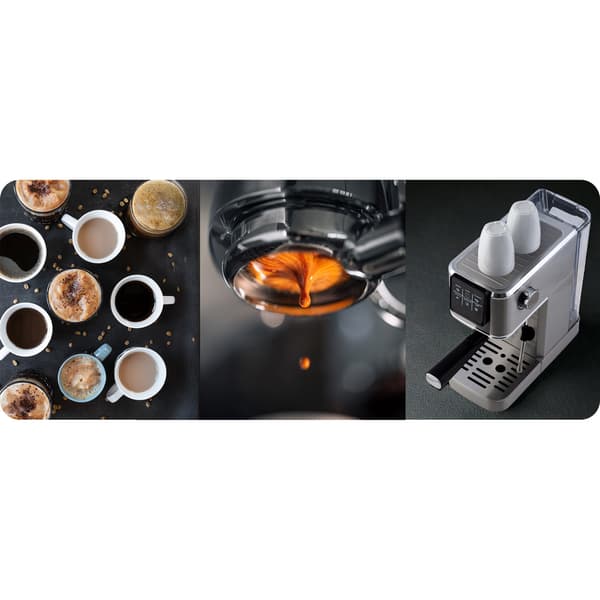 Berdsen BD-770 20 bar espressomaskin, silver