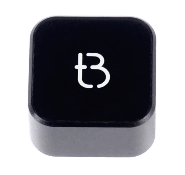 Tradebit TB CUBE USB-C Trådlös Adapter CarPlay / Android Auto Svart