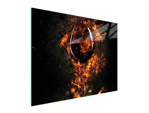 SKÄRBRÄDA I GLAS 52x40 VIN