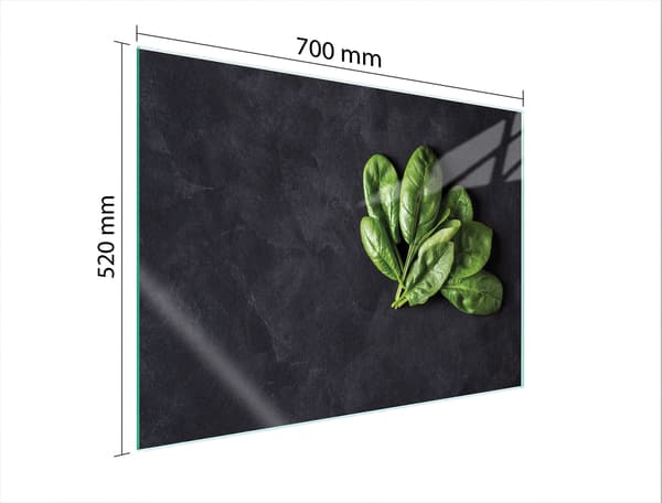 LASINEN SUOJALEVY LIEDELLE 70x52 BASIL