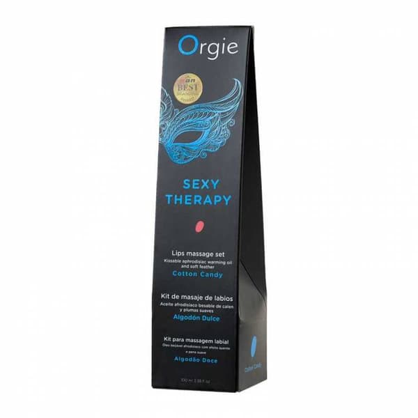 Spiselig oralsexolie til candyfloss 100ml