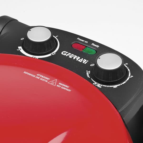G3Ferrari G1003202 Plus evo röd pizzaugn