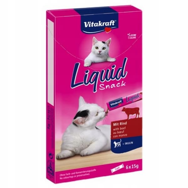 Vitakraft cat liquid -snack makuseos 60x15g