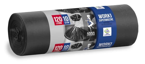 Anna Zaradna Sopsäckar SUPERSTARKA 120L 10 st