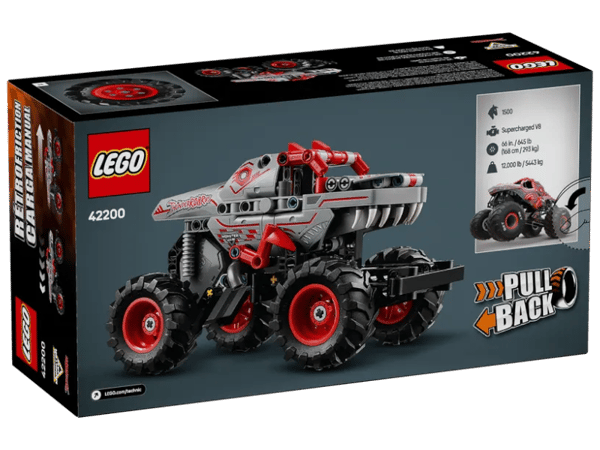 LEGO Technic 42200 Monster Jam ThunderROARus 7+ (232 dele)