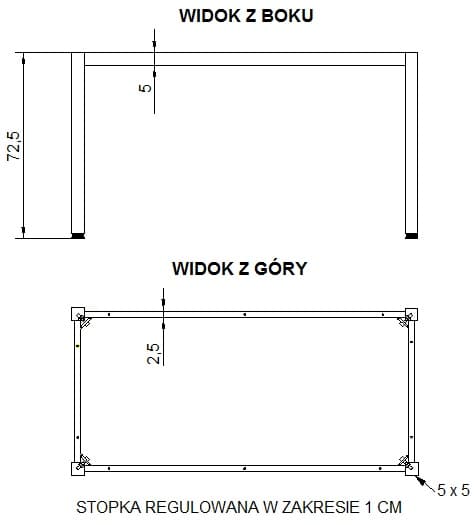 NY-A057/136/K - 136x76 cm, sort