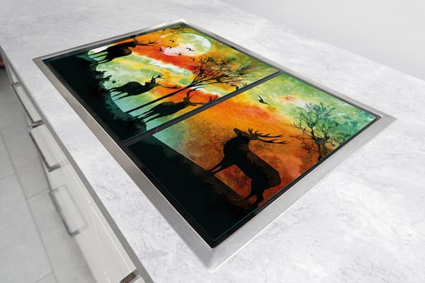 LASINEN SUOJALEVY LIEDELLE 75x52 DEER