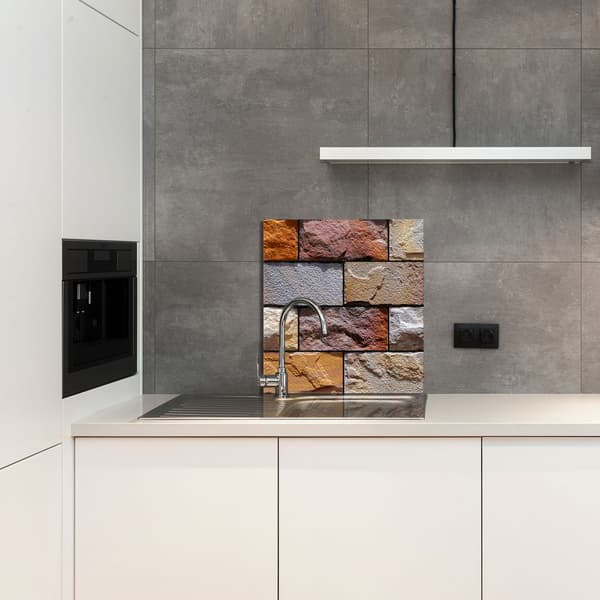 KEITTIÖN LASIPANEELI 60x65 Tiili