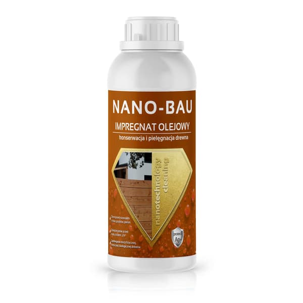 NANO-BAU Oljeimpregnering för trä 2L