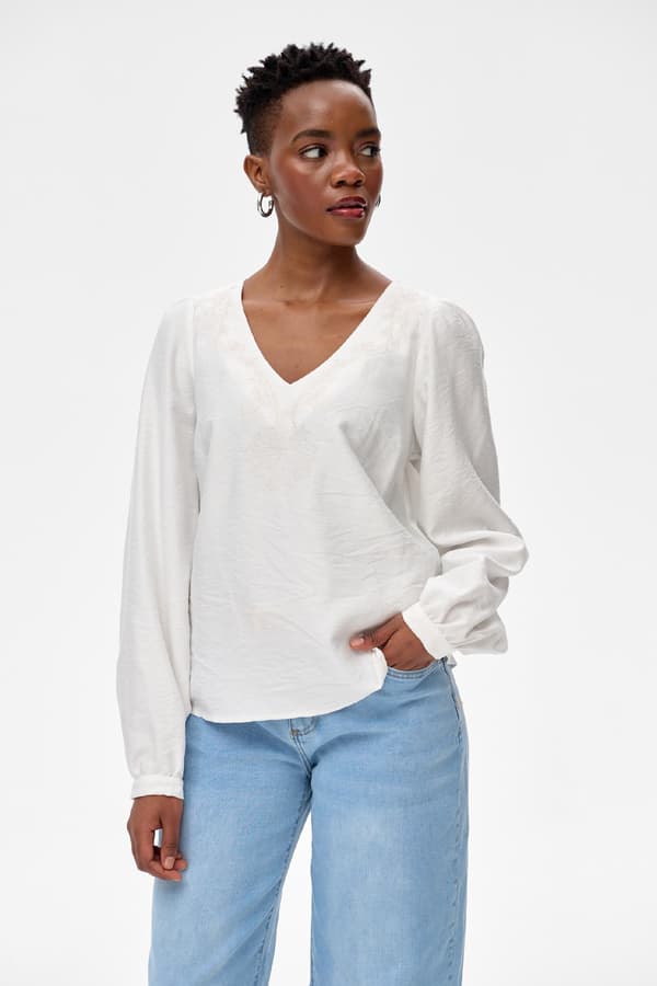 Damebluse Sofie Ecru Damebluse Sofie Ecru 40
