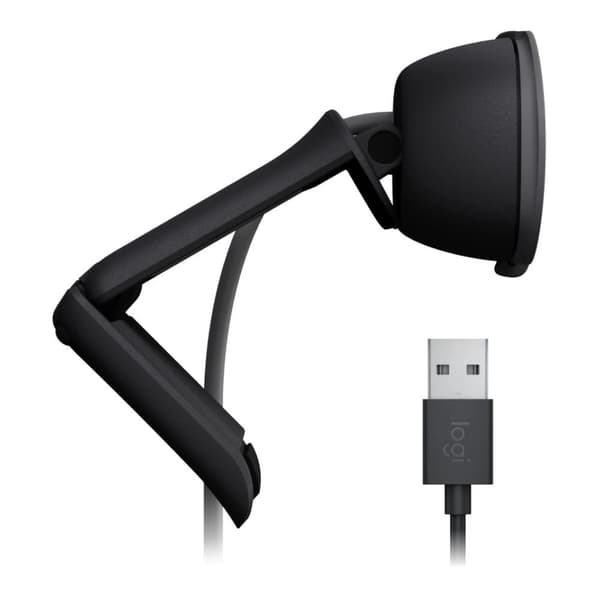 Logitech Brio 105 FHD Webcam med mikrofon, sort