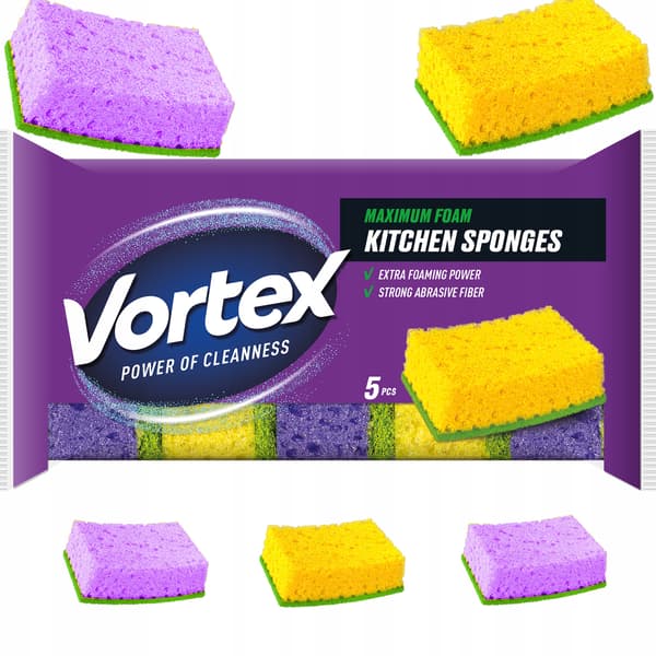 VORTEX Kökssvampar 5 st.