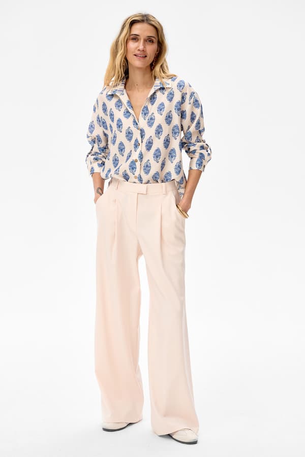 Frida Lysebeige Damebukser 42