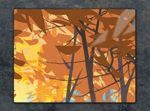 GLASSKÆREBRÆT 52x40 FOREST