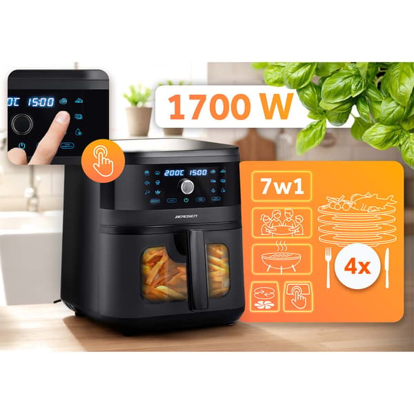 Airfryer Berdsen BD-661 svart
