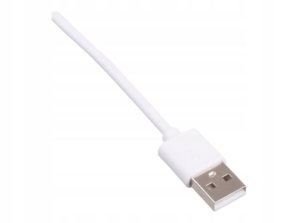Akyga AK-USB-30 USB-kabel USB A (han) / Lightning (han) 1m Hvid