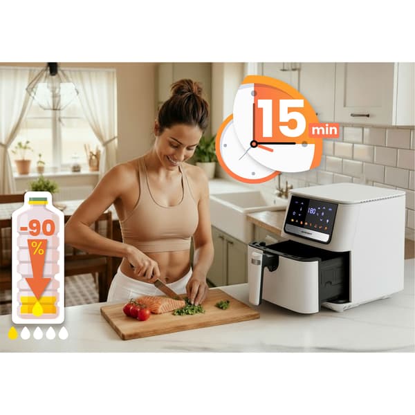 Airfryer Berdsen BD-662 vit