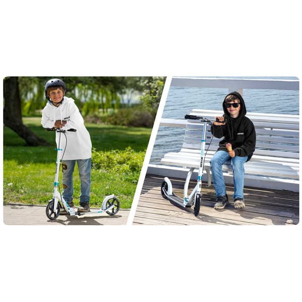 SOKE CITY sparkcykel vit
