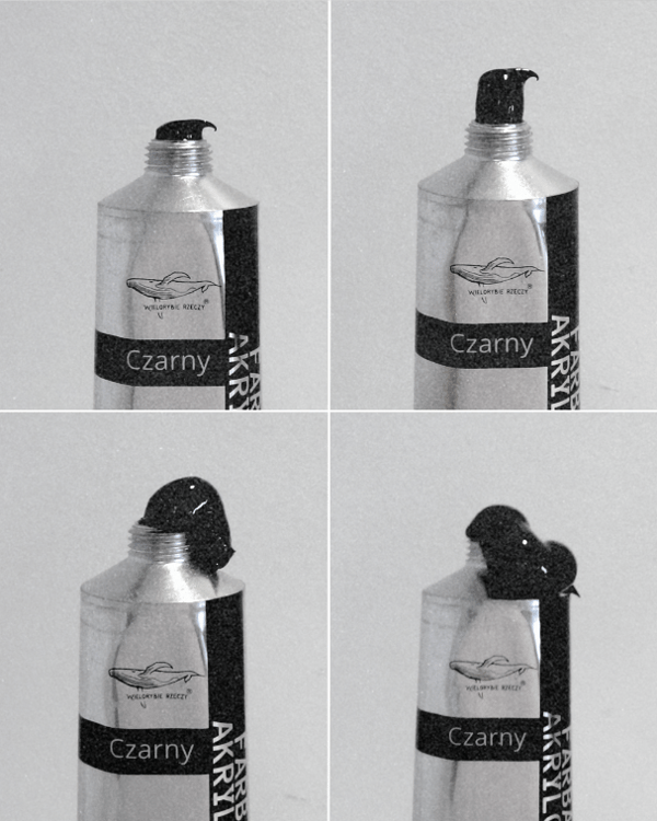 Artistic Professional svart akrylfärg 120 ml