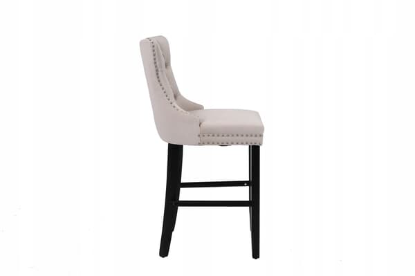 H9-FX samettinen beige jakkara