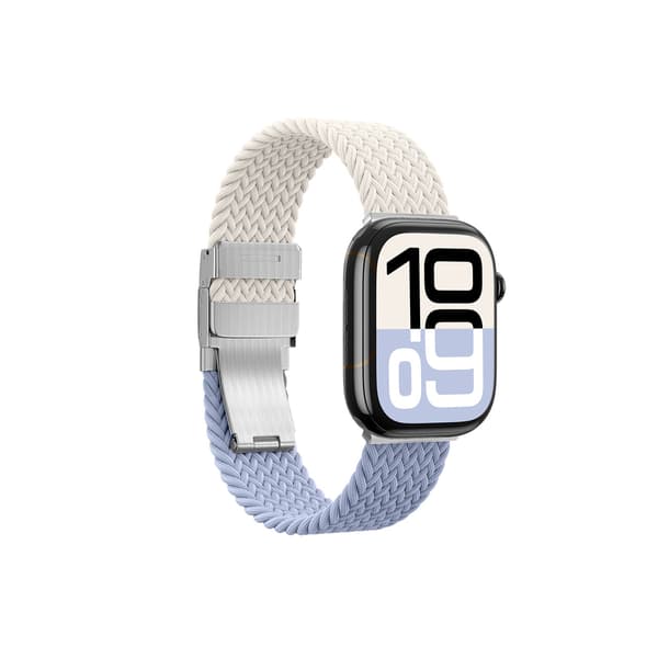 Apple Watch 42mm Blend Rem 2-pak - Space Blue/Stellar