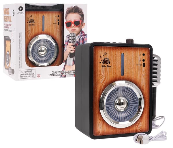 Forstærker med Bluetooth-funktion + mikrofon