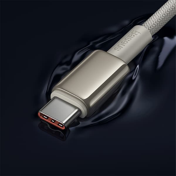 Volframguld USB-C-kabel - USB-C 100W 1m - Guld