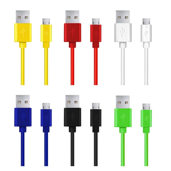 EB173K ESPERANZA MICRO USB 2.0 KABEL AB M/M 1,8M SORT