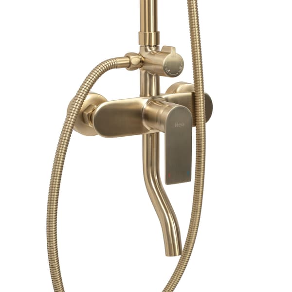 VERSO DUSCHSET BORSTAD GULD SKU REA-P9146