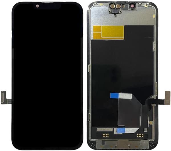Original LCD-skærm med berøringsskærm og OLED-sensor til Apple iPhone 13