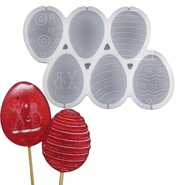Silikoneform til isomalt påskeæg