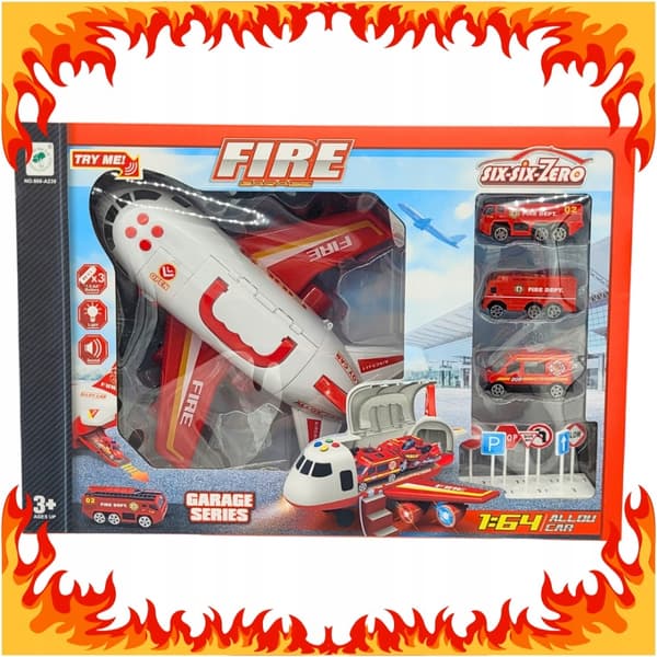 FLY BRANDBILER LYS LYD STOR