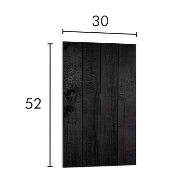 GLAS SKÆREBRÆT 30x52 Træ
