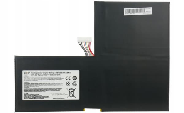 MSI BTY-M6F bærbar computerbatteri GS60 PX60 4600mAh