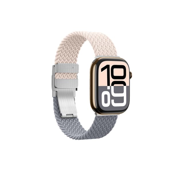 Apple Watch 42mm Blend Armband 2-pack - Roségrå/Rosa