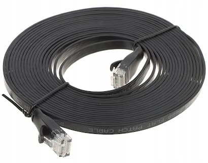 Patchkabel UNITEK C1812GBK Cat.6 Flat, UTP, RJ45, 5m