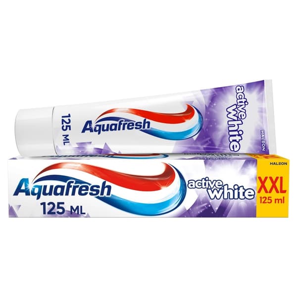 AQUAFRESH Active White -hammastahna 125 ml