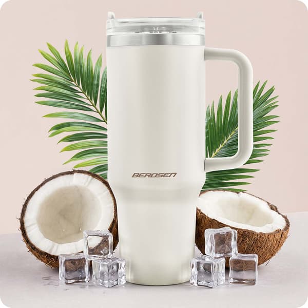 Berdsen termosmuki pillillä 1180 ml kerma