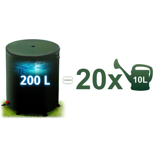 200 l regnvandstank Plonos PL-520