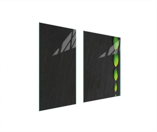 GLASBESKYTTELSESPLADE 75x52 BASILIKUM
