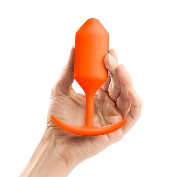 BVibe Snug Plug 3 Orange Analplugg