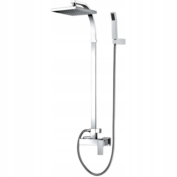 PAN-50 KVADRATISKT DUSCHSET