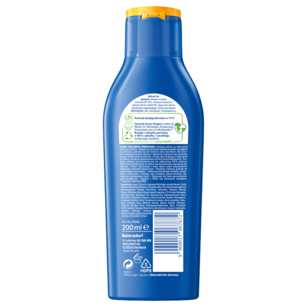 NIVEA SUN Solskyddslotion SPF 50+ Vattenfast 200ml
