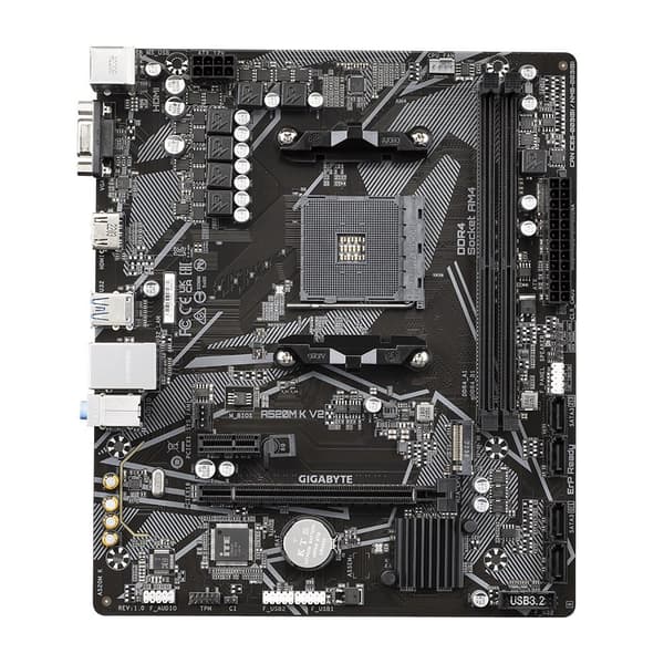 Gigabyte A520M K V2 moderkort