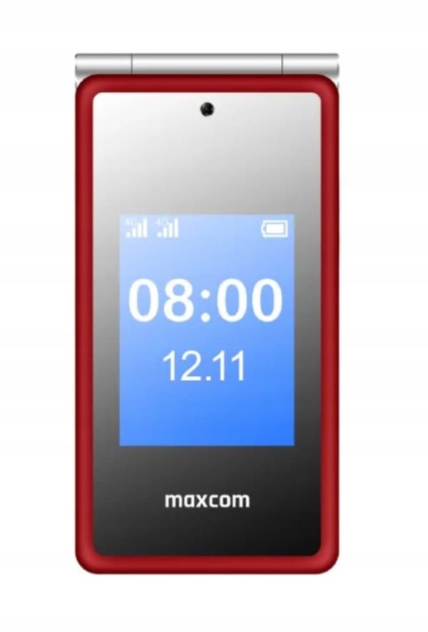 MaxCom MM 835L 4G röd telefon