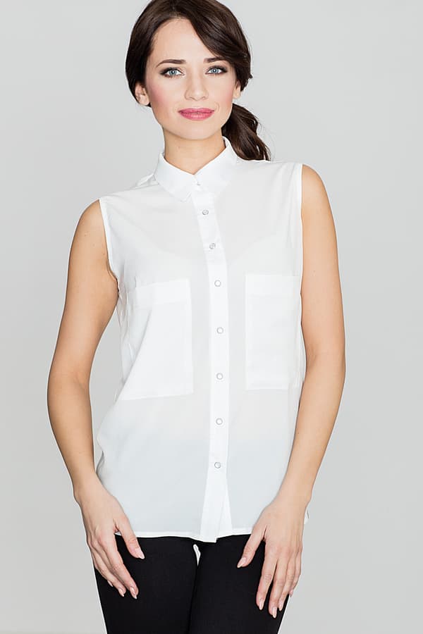 K363 bluse ecru XL
