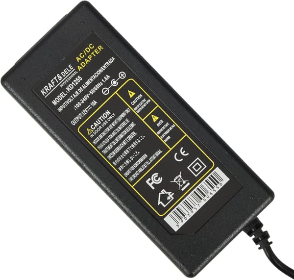 AC/DC-adapter 230V-12V universal | Kraft&Dele