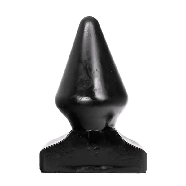 Helsvart Analplugg 23 cm