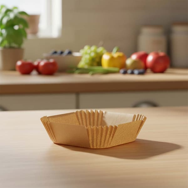 Bagepapir til fritureindsatser 20 cm Berdsen - 100 stk.